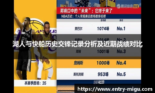 湖人与快船历史交锋记录分析及近期战绩对比