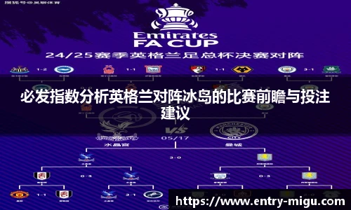 必发指数分析英格兰对阵冰岛的比赛前瞻与投注建议